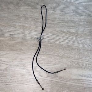 Vintage Flying Eagle Bolo Necktie Western Cowboy